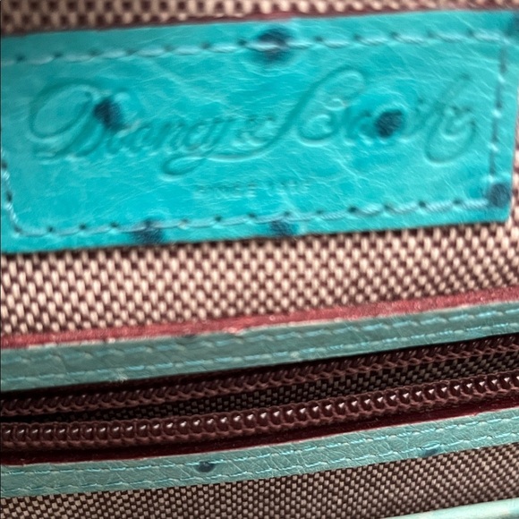 Dooney & Bourke Aqua Textured Tote - Picture 11 of 16